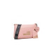 Love Moschino Borsa a tracolla Rosa da Donna con logo a contrasto