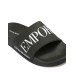 Emporio Armani Ciabatte da Uomo nere con logo 