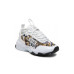 Versace Jeans Couture Sneakers Bianca con stampa Logo Brush Couture