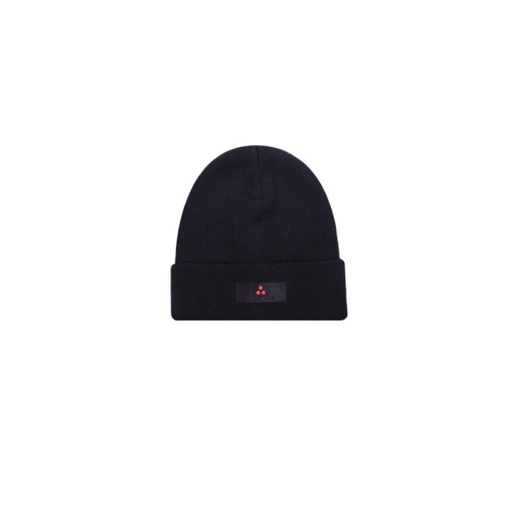 Peuterey cappello Unisex nero in lana con logo 