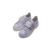 Dsquared2 Sneakers in pelle bianca con linguetta con logo lettering