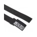 Versace Jeans Couture Cintura Nera con logo bianco Reversibile Nera da Uomo