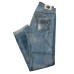Versace Jeans Couture Denim blu da Uomo con stampa in 3D e logo lettering a contrasto 