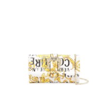 Versace Jeans Couture Mini Borsa a Tracolla da Donna Bianca 