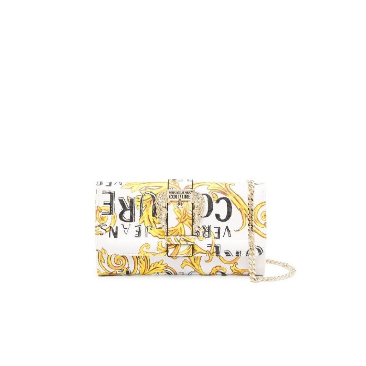 Versace Jeans Couture Mini Borsa a Tracolla da Donna Bianca 