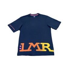 La Martina T-shirt da uomo blu a girocollo 