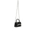 Steve Madden Mini Borsa a mano nera con strass All Over da Donna