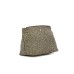 BORBONESE POCHETTE MEDIUM CON STAMPA OP NATURAL/BLACK DA DONNA IN NYLON 