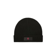PEUTEREY SILLI 04 CAPPELLO UNISEX NERO CON LOGO NELLA PARTE ANTERIORE 