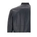 Peuterey  Giubbotto in pelle blu da Uomo chiusura con zip centrale 
