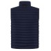 PEUTEREY GILET DA UOMO BLU CON TARGHETTA CON LOGO LETTERING 