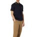 PEUTEREY POLO BLU DA UOMO CON LOGO FLUO 