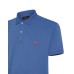 PEUTEREY POLO AZZURRA DA UOMO CON LOGO TRILOGY 