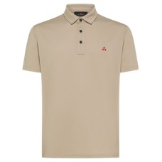 PEUTEREY POLO BEIGE DA UOMO CON ETICHETTA LOGATA 