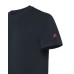 PEUTEREY T-SHIRTS BLU DA UOMO CON LOGO RICAMATO SULLA MANICA 