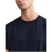 PEUTEREY T-SHIRT BLU DA UOMO CON LOGO A RILIEVO TONO SU TONO 