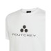 PEUTEREY T-SHIRT BIANCA DA UOMO CON LOGO LETTERING 