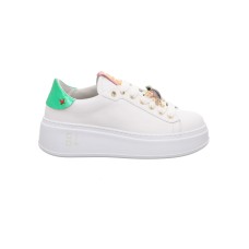 Gio+ Sneakers PIA144A in pelle Bianca da Donna