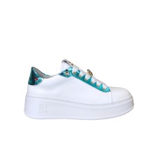 Gio+ Sneakers PIA174A in pelle Bianca da Donna