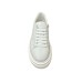 PACIOTTI SNEAKER IN VITELLO BIANCO CON LOGO SPADA NELLA PARTE POSTERIORE
