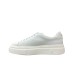 PACIOTTI SNEAKER IN VITELLO BIANCO CON LOGO SPADA NELLA PARTE POSTERIORE