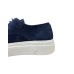 PACIOTTI SCARPA DERBIE CON FONDO SNEAKERS CAMOSCIO BLU NAVY 