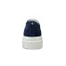 PACIOTTI SCARPA DERBIE CON FONDO SNEAKERS CAMOSCIO BLU NAVY 