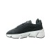 PACIOTTI SNEAKER NABUK NAVY CON DETTAGLIO LOGO STAMPATO