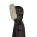 PEUTEREY TURMALET MQS 04 FOX FUR KID NERO CON LOGO SULLA MANICA 