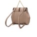 Pollini Zaino Bronzo con inserti con stampa Heritage Marrone