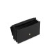 POLLINI POCHETTE NERA CON TRACOLLA IN CATENA ESTRAIBILE