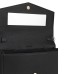 POLLINI POCHETTE NERA CON TRACOLLA IN CATENA ESTRAIBILE