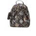 Guess Zaino Marrone con stampa logo a contrasto All Over con portamonete estraibile 