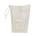 Emporio Armani Swimwear Bermuda Cargo in Cotone Beige da Uomo