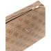 GUESS ORLINA BEAUTY CASE 4G LOGO ALL-OVER MARRONE