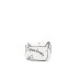 Emporio Armani Mini Borsa a tracolla Bianca con Logo Lettering All Over