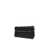 GUESS MINI BORSA A TRACOLLA TRAPUNTATA BLACK CON LOGO LETTERING