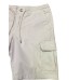 Emporio Armani Swimwear Bermuda Cargo in Cotone Beige da Uomo