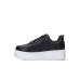 Windsor Smith Sneakers da donna in pelle nera 