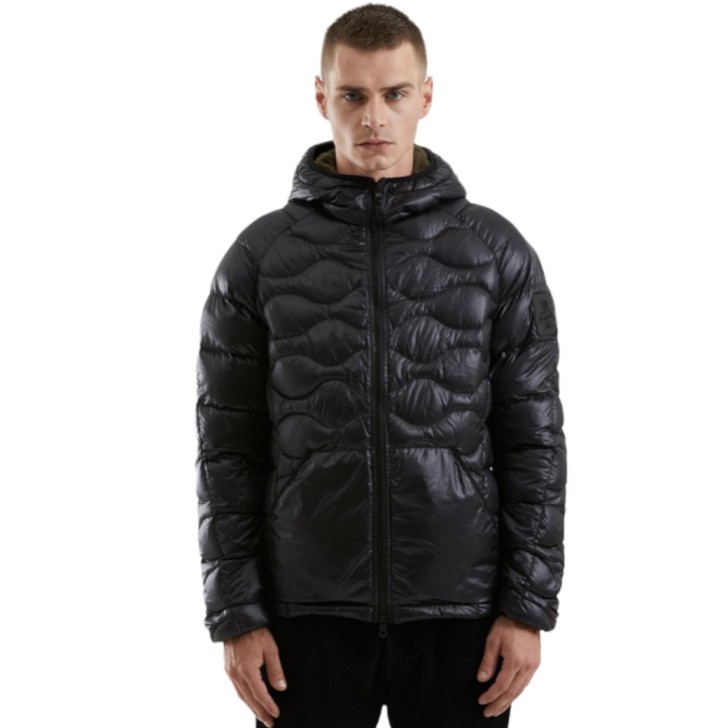Refrigiwear Giubbotto con cappuccio Nero da Uomo