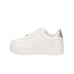 WINDSORSMITH SNEAKER RECHARGE IN LEATHER WHITE