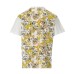 Versace Jeans Couture T-shirt Bianca da Uomo con stampa Baroque 