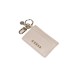 Guess portatessere beige con logo nella parte anteriore 