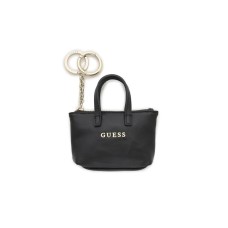 Guess portachaive a borsa nero con logo 