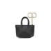 Guess portachaive a borsa nero con logo 