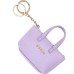 Guess portachaive a borsa lilla con logo