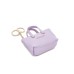 Guess portachaive a borsa lilla con logo
