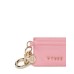 Guess portatessere rosa con logo nella parte anteriore