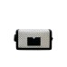 JOHN RICHMOND BORSA A TRACOLLA BIANCA DA DONNA CON STAMPA ALL OVER 