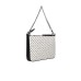 JOHN RICHMOND BORSA BIANCA A SPALLA DA DONNA CON STAMPA ALL OVER 